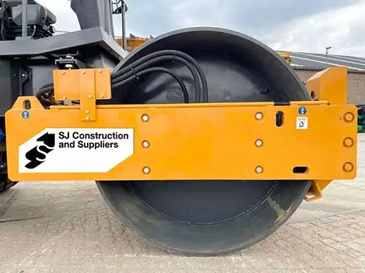 SJ Construction logo and brand identity design system created by The Branvetica design studio