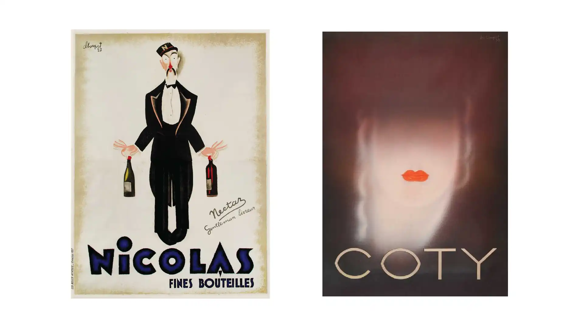 Posters designed by Charles Loupot