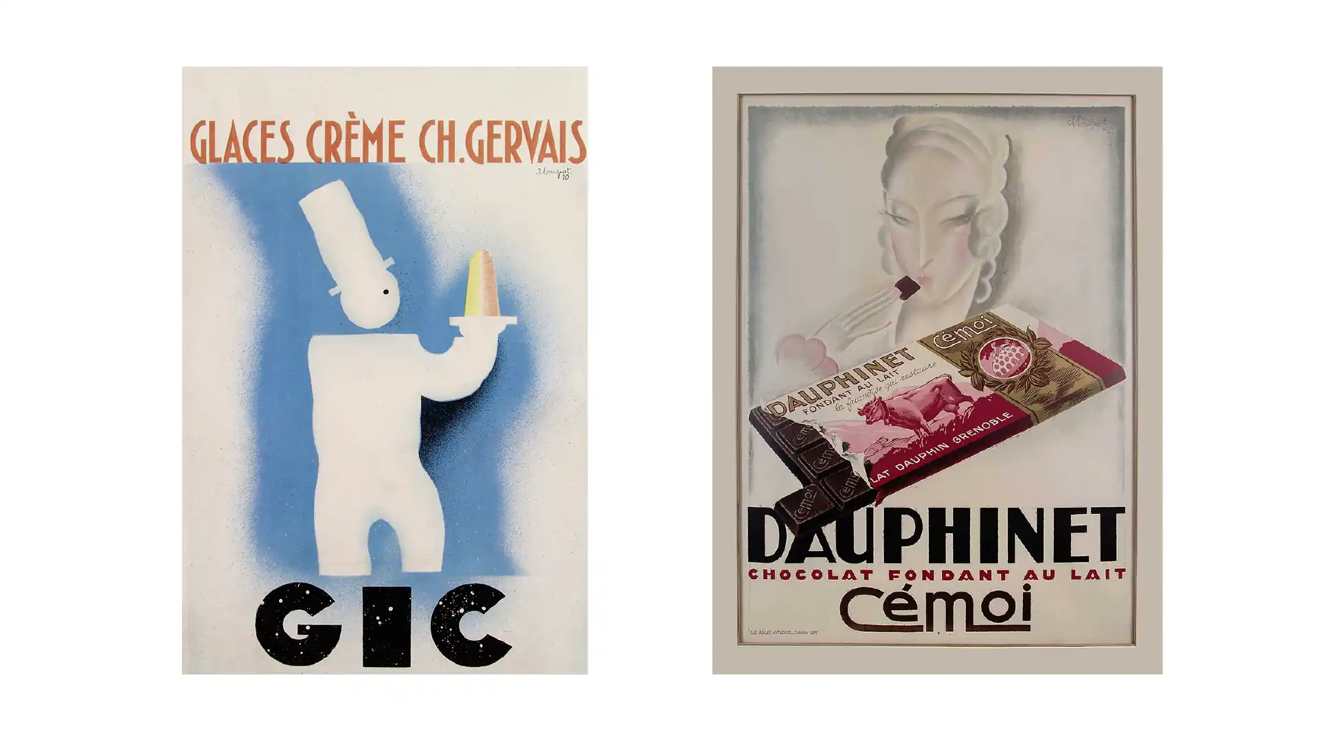 Posters designed by Charles Loupot