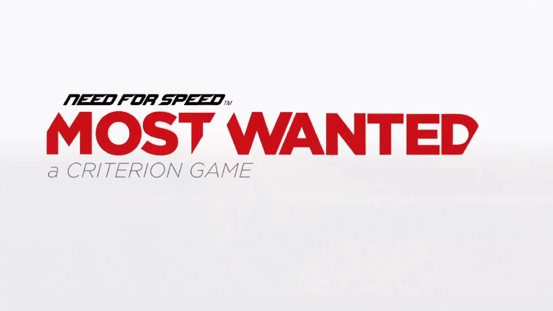 Need For Speed Most Wanted 2012 Logo