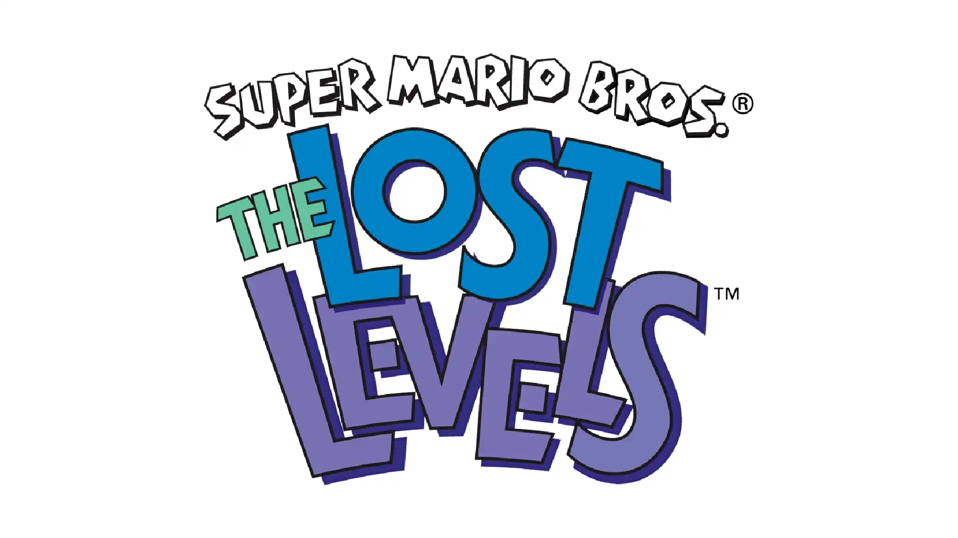 Super Mario Bros The Lost Levels Logo
