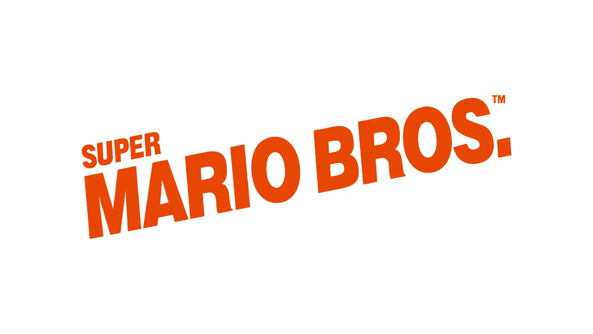 Super Mario Bros Vintage Logo