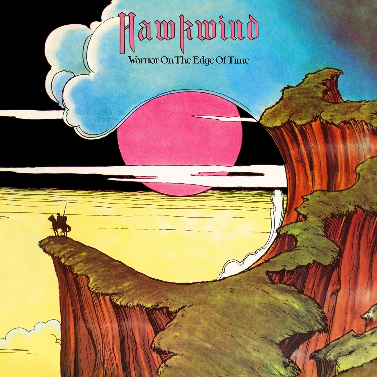 Warrior on the Edge of Time Album Cover